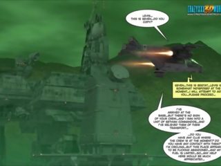 ३डी कॉमिक: battleforce rebellion. episode 4